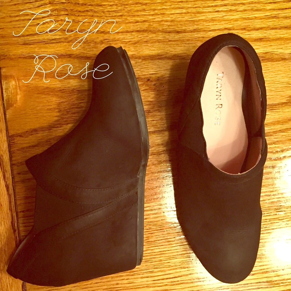 Taryn Rose Suede Booties